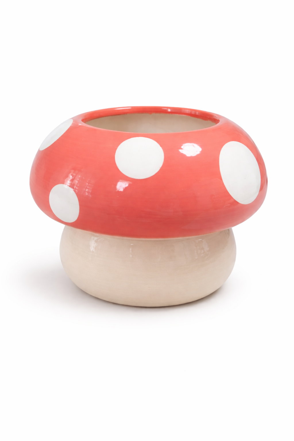 Vaso Fungo Vaso Tropical Corner Rosso corallo
