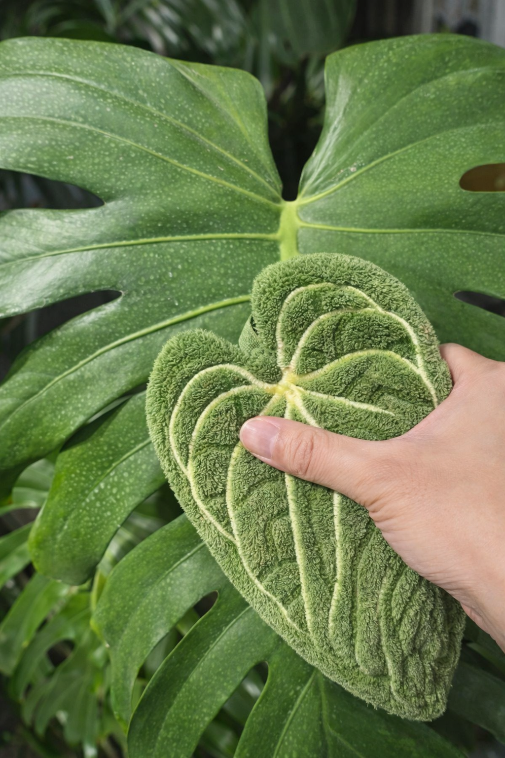 Plush | Anthurium leaf Peluche Tropical Corner