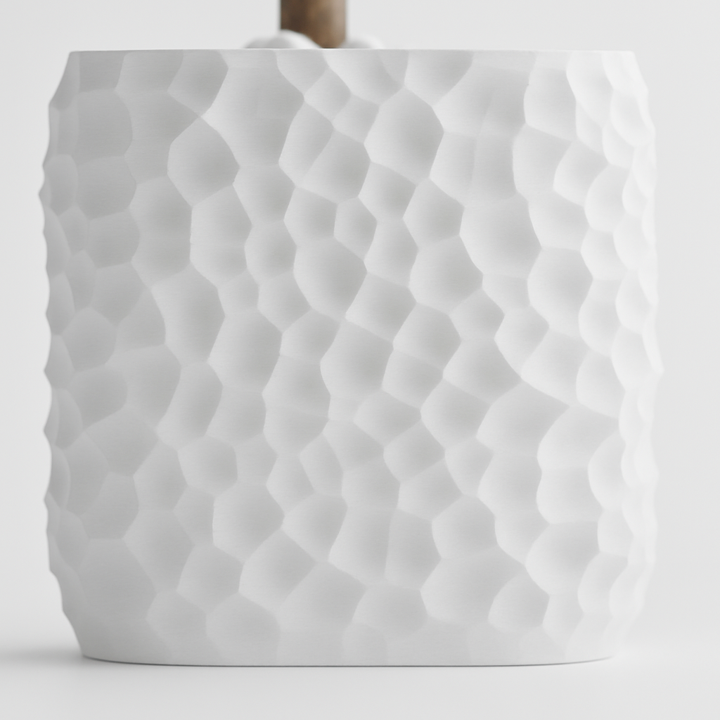 Vaso Lunaris Tropical Corner Bianco