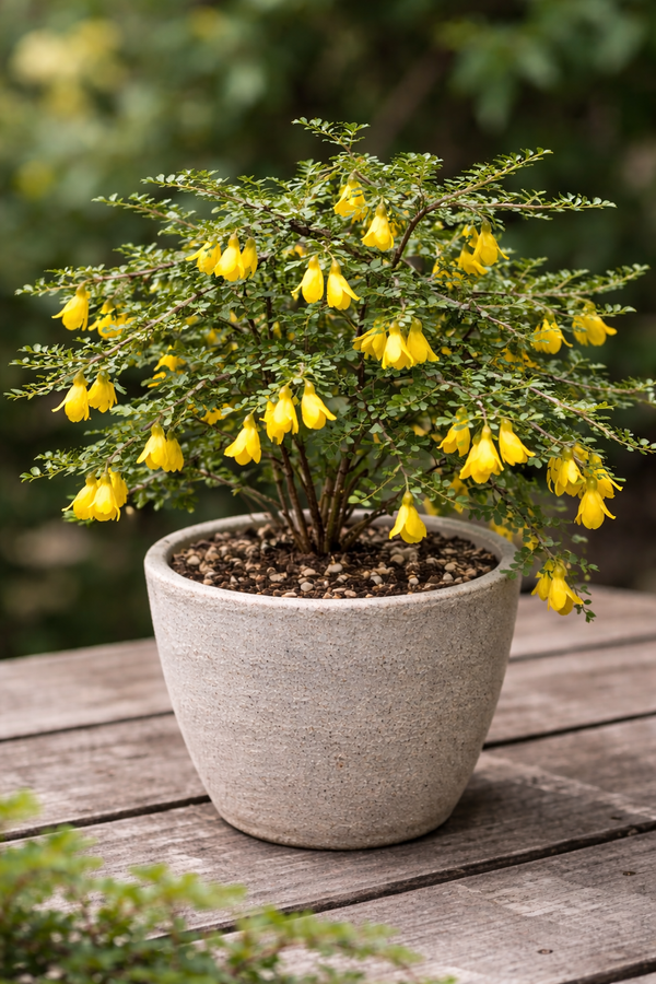 Una scultura: la Sophora Prostrata