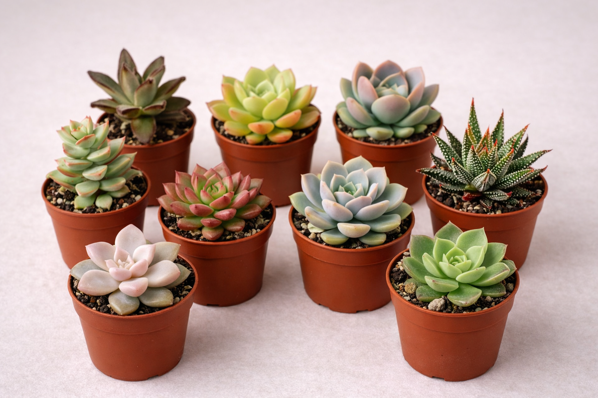Guide to the world of succulents and cactuses