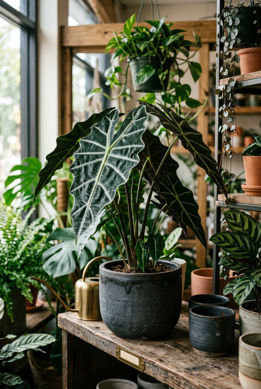 Alocasia in semi-idroponica: la guida completa all'argilla espansa