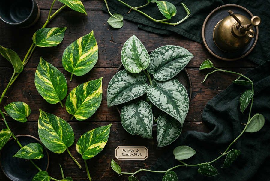 Scindapsus ed Epipremnum: i pothos da collezione spiegati bene