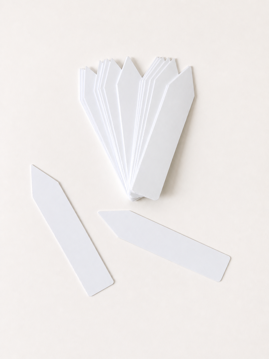 Etichette per piante Tropical Corner 5 pz Bianco