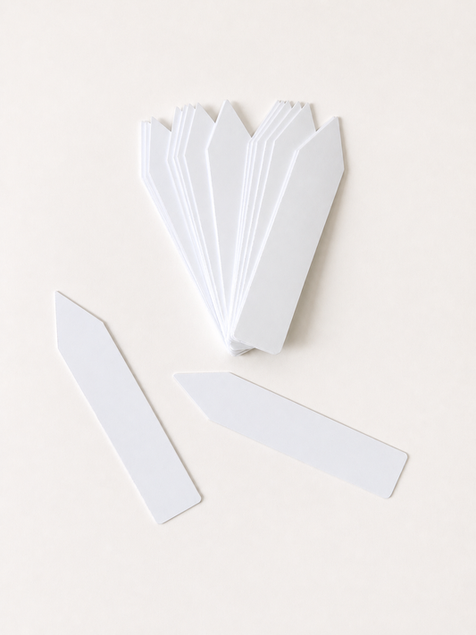 Etichette per piante Tropical Corner 5 pz Bianco