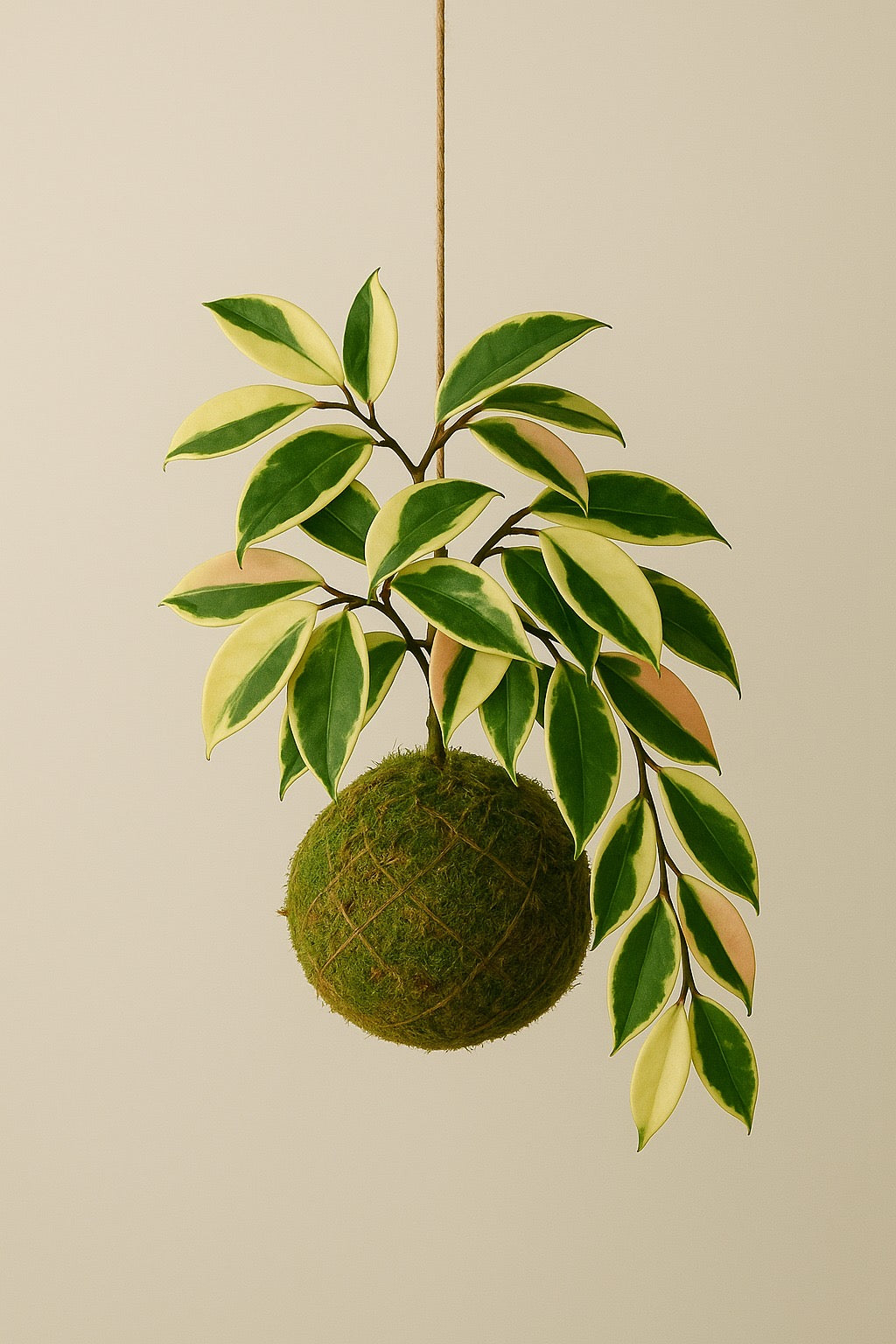 Kokedama | Hoya Krimson Queen