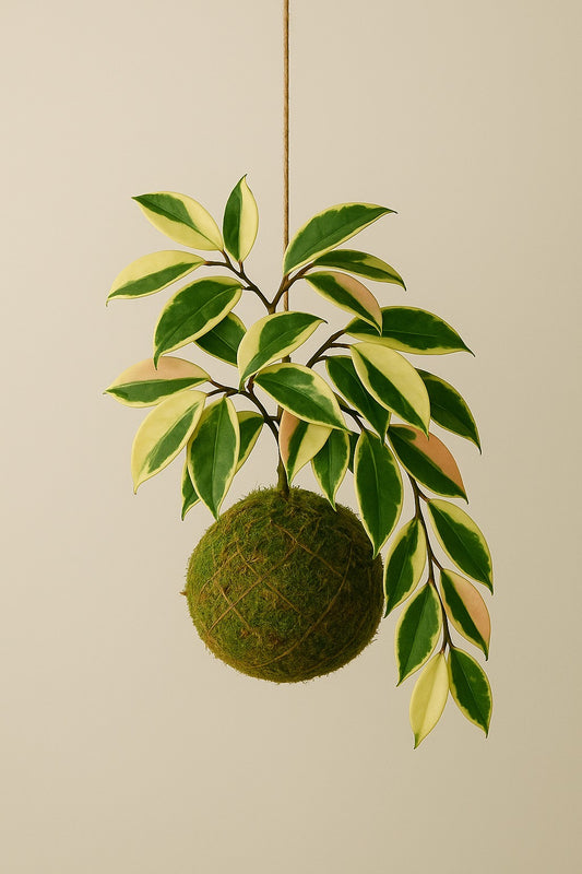 Kokedama | Hoya Krimson Queen