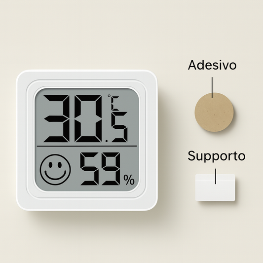 Mini termoigrometro