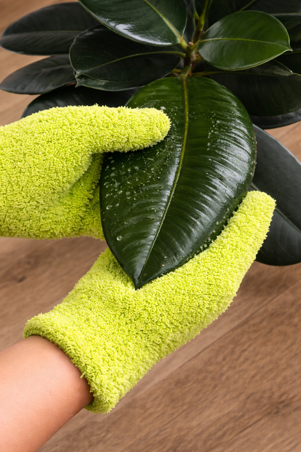 Guanti per pulizia foglie