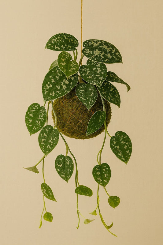 Kokedama | Scindapsus Pictus Argyraeus