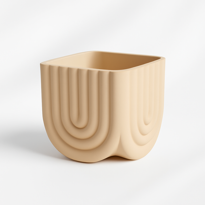 Vaso Candle Vaso 3D Tropical Corner Beige