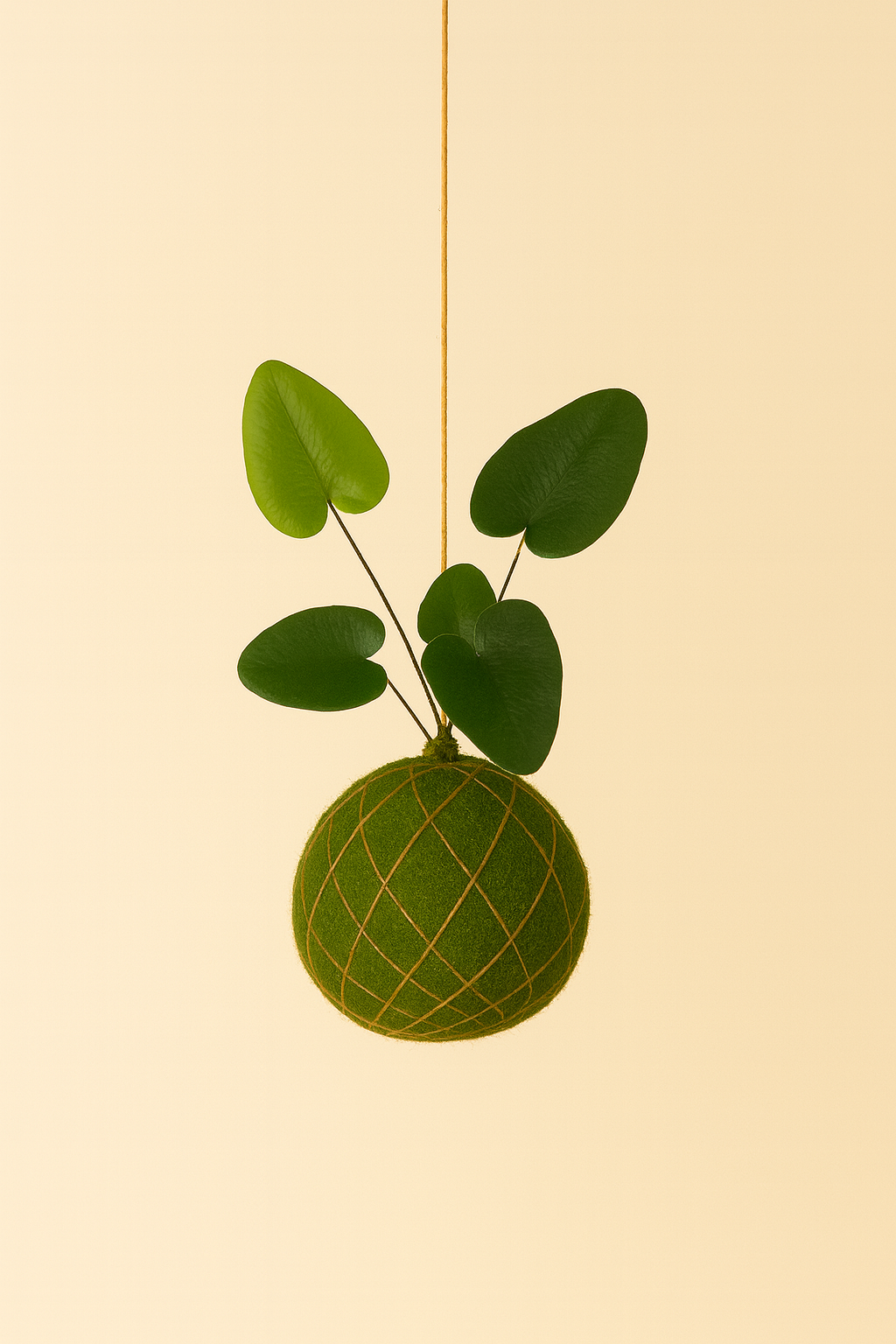 Baby Kokedama | Hemionitis Arifolia